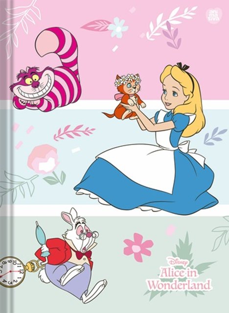 D 配布CD「Alice」 Caderno brochura CD 48 folhas Alice Animativa | CEREJA PAPER I