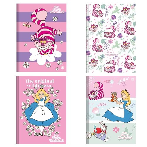 Caderno brochura CD 48 folhas Alice Animativa | CEREJA PAPER I