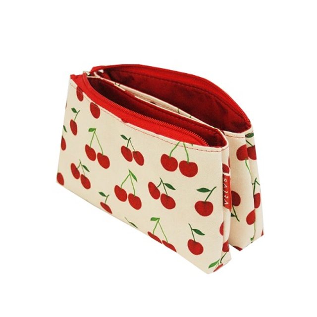 Necessaire duplo Cerejinha Sabra | CEREJA PAPER I Papelaria com