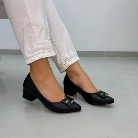 Modare Salto Grosso Sapato Feminino Modare Sapato Modare