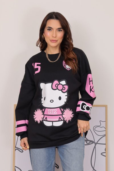 MOLETOM HELLO KITTY TORCIDA | Nibrand