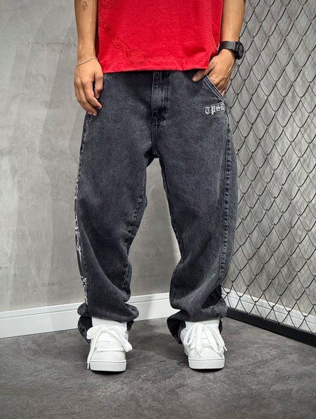 CALÇA Baggy TRIPSIDE STONED RECORTE “THREE CROSS” | 108 Skate Shop