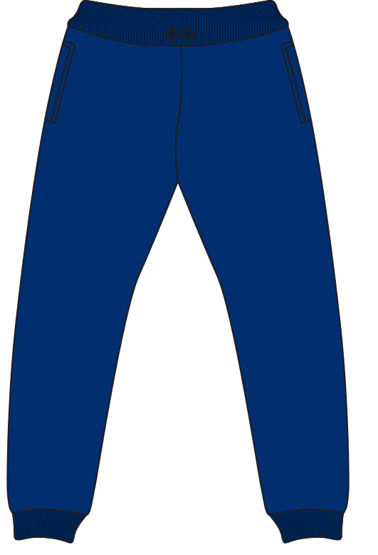 Calça ribana best sale azul marinho