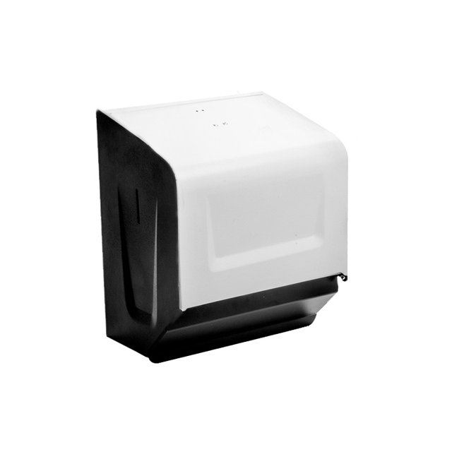 Toalheiro / Dispenser de Papel Toalha Bobina em Epóxi Branco (14023)