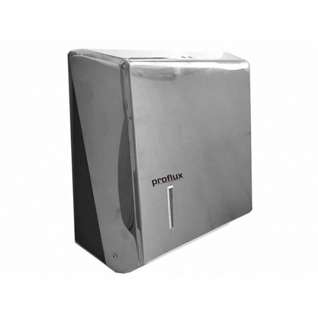 Dispenser de Papel toalha em aço inox interfolhas (14004)