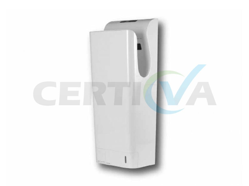 Secador de Mãos em Plástico ABS Branco 220V PROFLUX (51336)