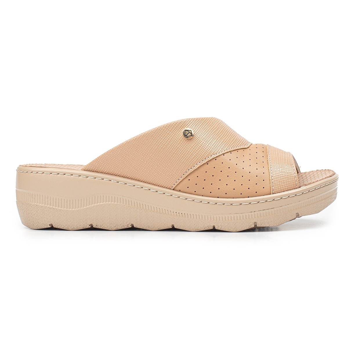 TAMANCO SPA SALTO ANABELA MÉDIO NUDE CLARO | Point dos Pés