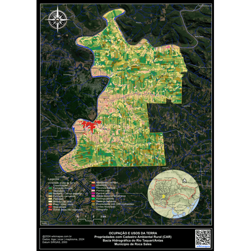 Mapas Cadastro Ambiental Rural (CAR) | wikimapas