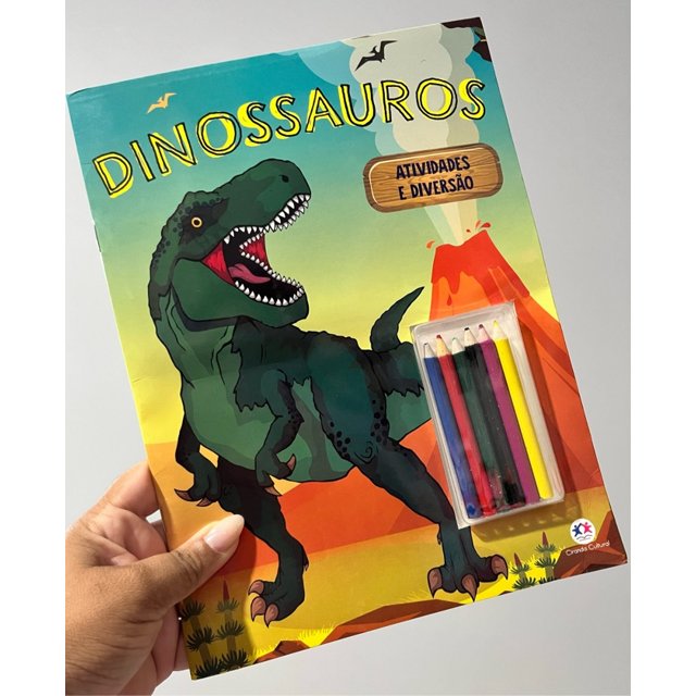 Livro para Colorir Dinossauros | Colorirê