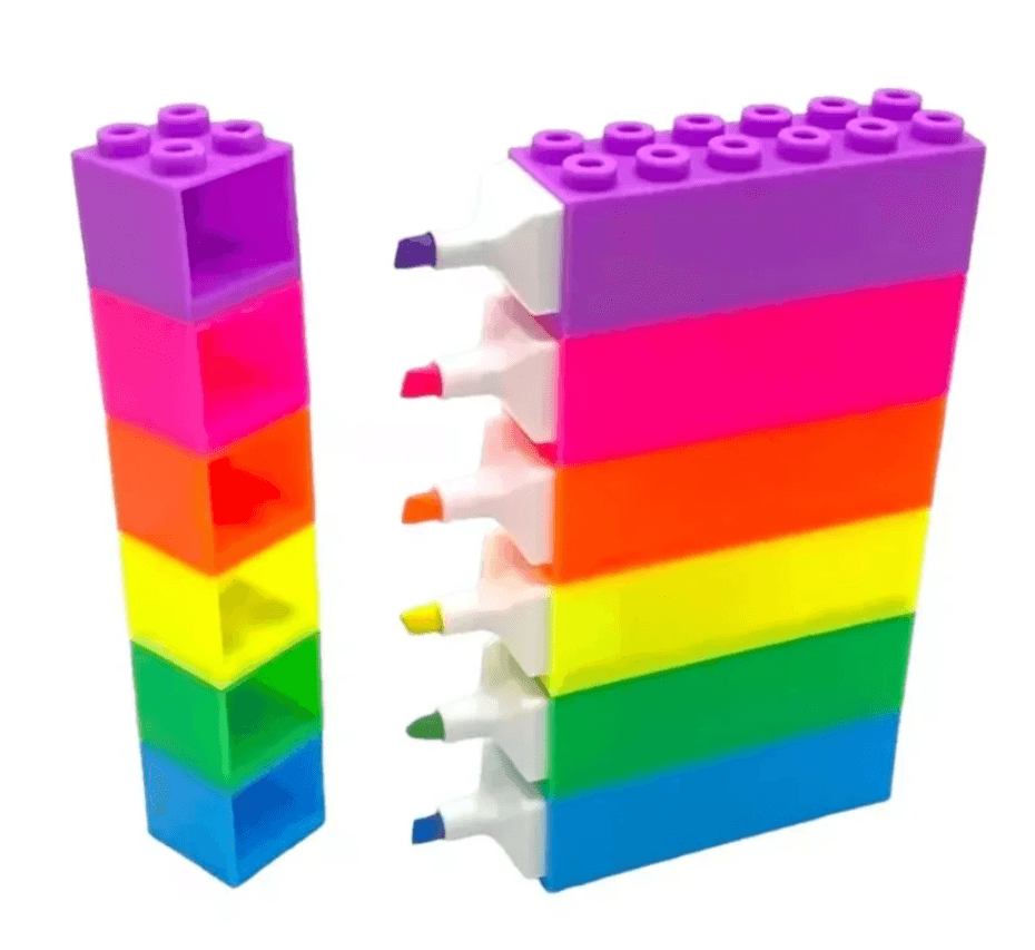 Kit Marca Texto Lego | Colorirê