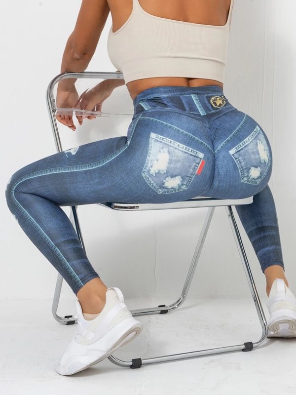 Calça jeans fake EBB