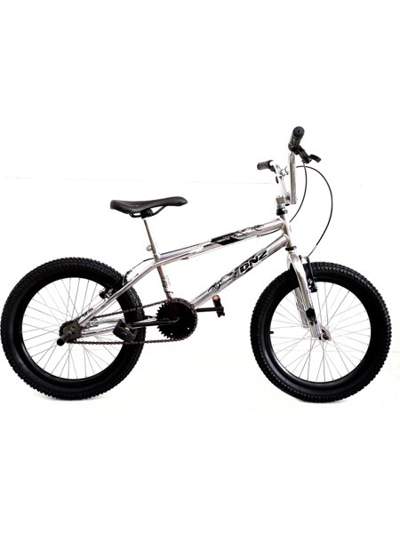Bicicleta Aro 20 Cross Bmx Cromada Aro Aero DNZ Quadro em Aço