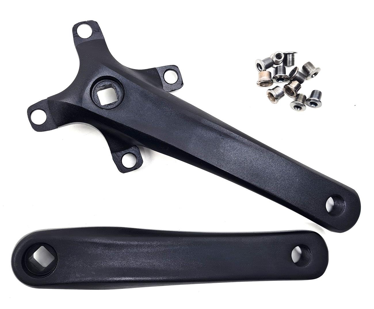 Braço Pedivela Sunrace 170mm Alumínio - Ponta Quadrada - BCD 96mm