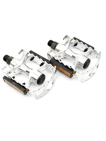 Pedal Plataforma Bicicleta GTA em Alumínio Polido Serve MTB BMX