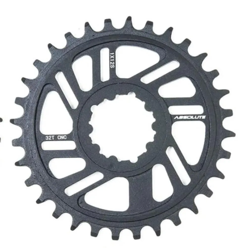 Coroa Unica Absolute Pedivelas Sram 32 a 38D Reta 11 e 12V | XCOBIKES