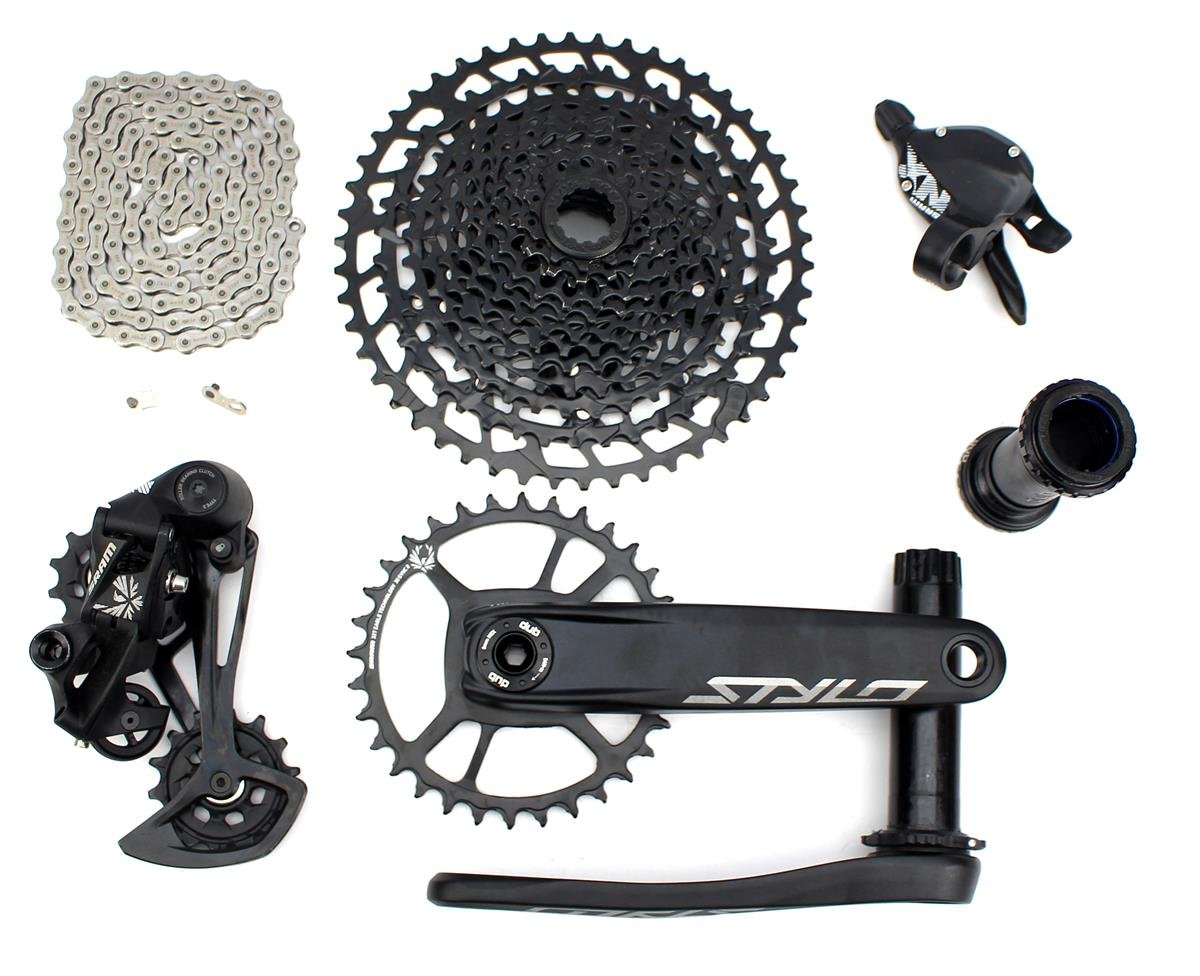 Grupo Sram Nx Eagle 6 Peças 12v 1x12 Cassete 11-50 Pedivela DUB 32