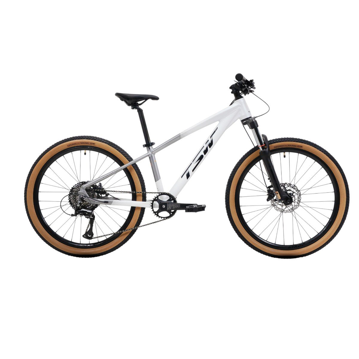 Bicicleta TSW Hunch 24” Altus 8V Branco/Cinza – Nacional | XCOBIKES