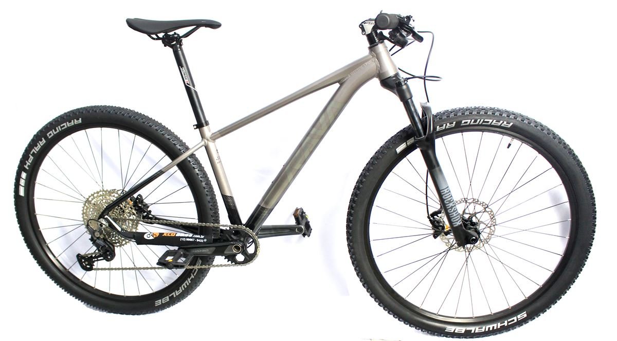 Bicicleta 29 Rava Nazca Elite Grupo Deore 12v Suspensão Rock Shox