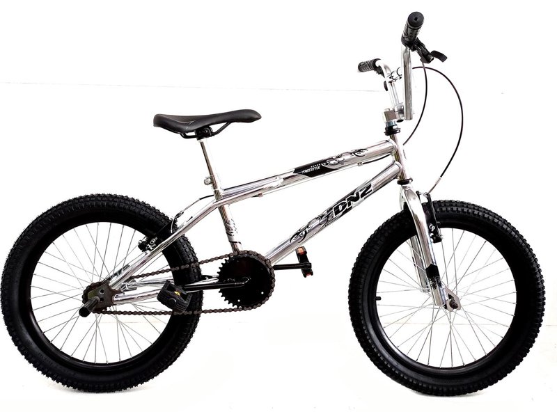 Bicicleta BMX Aro 20 Cross DNZ Cromada com Aro Aero | XCOBIKES