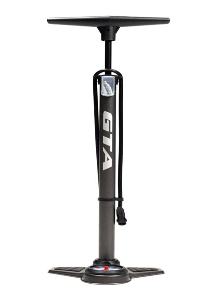 Bomba de Pé Bicicleta GTA Com Manômetro até 120psi Valvula Presta