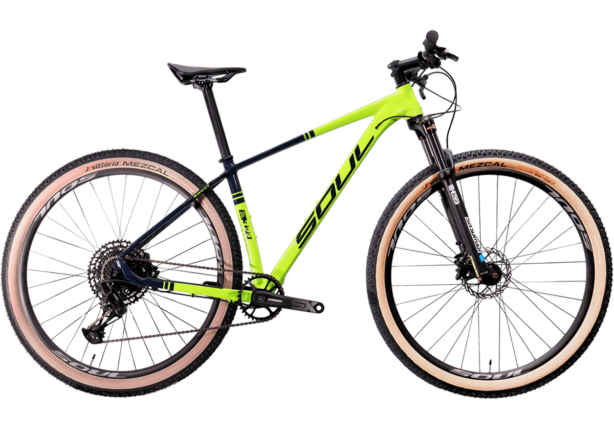 Bicicleta Aro MTB 29 Soul SL329 Canastra Boost Sx Suntour
