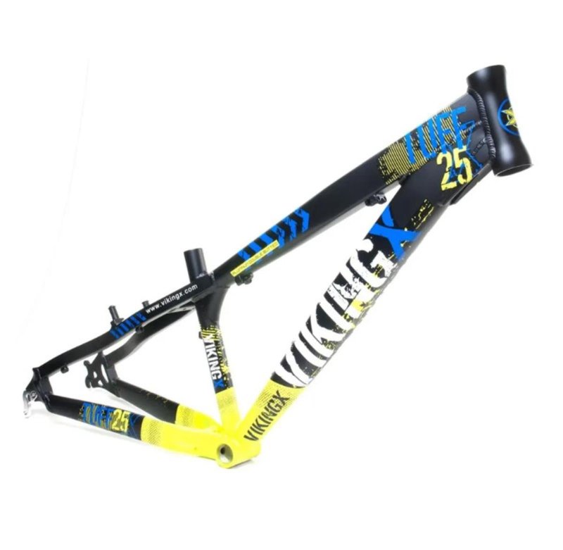 Quadro Bike Aro 26 Viking Tuff 25 Alumínio Reforçado Caixa Over
