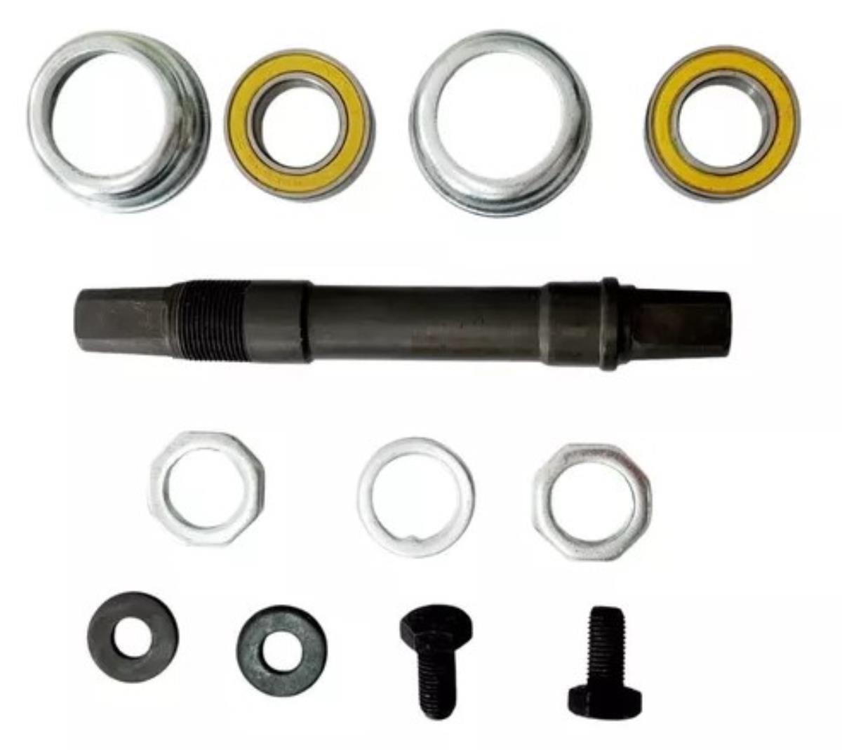 Movimento Central Bicicleta NEK Salva Quadro 34.7 x 68mm 122.5mm c