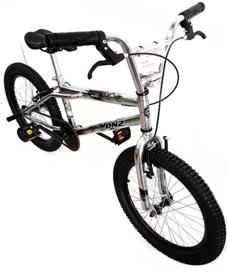 Bicicleta BMX Aro 20 Cross DNZ Cromada com Aro Aero | XCOBIKES