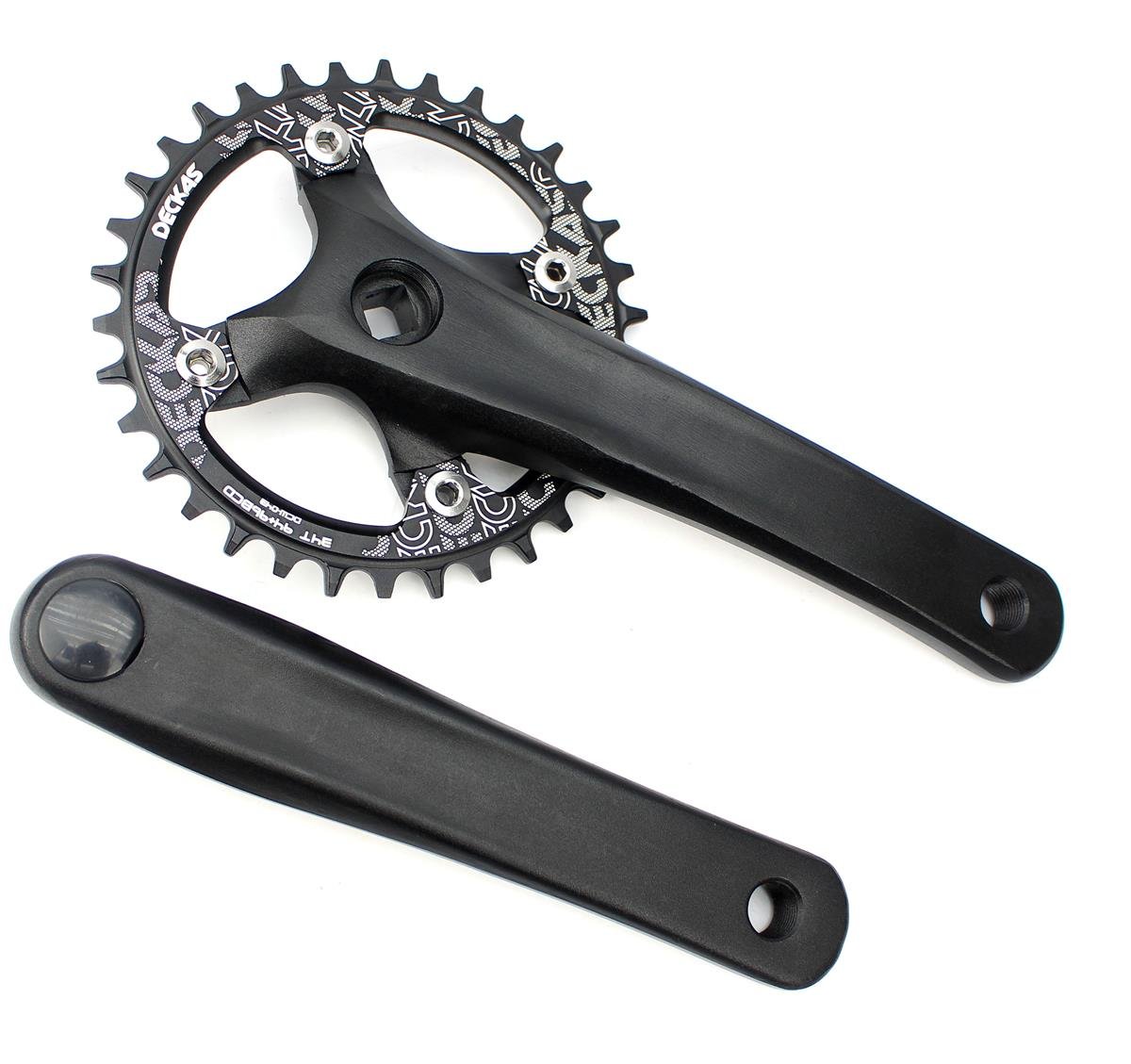 Pedivela MTB Sunrace Coroa Única 32 34 36 38 dentes Ponta Quadrada