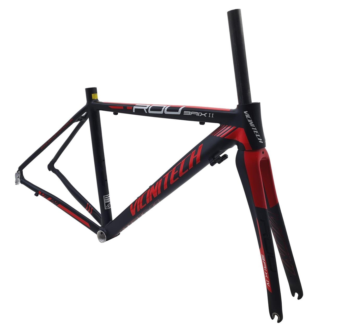 Quadro Bike Speed Vicinitech Roubaix 2 em Aluminio Garfo Carbono
