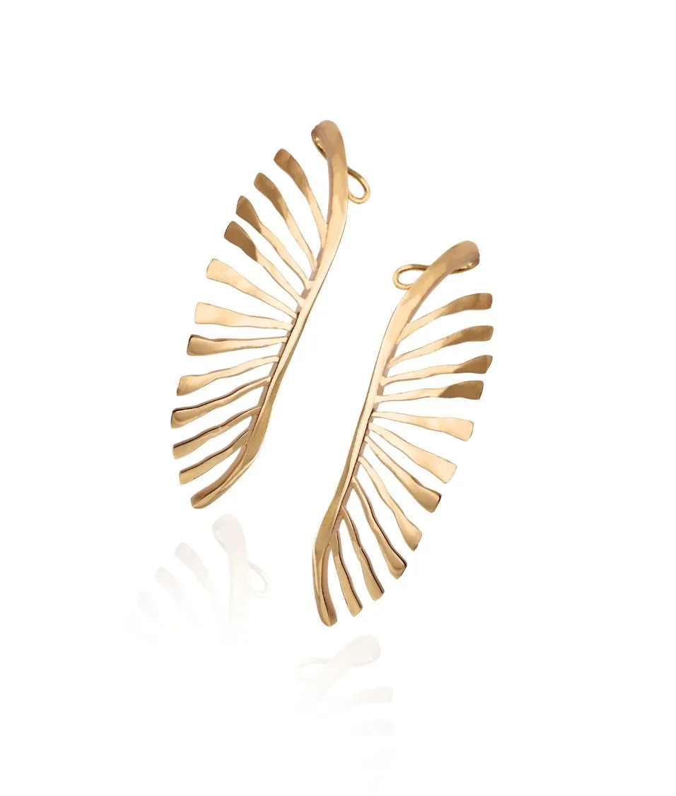 Earcuff Legado en oro amarillo 18k