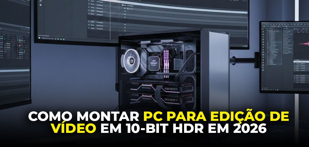 Como montar um PC para edição de vídeo em 10-bit HDR em 2026 | elite ...