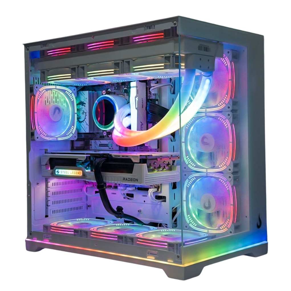 mac② Workstation Ryzen 7 7800X3D + RX 7800 XT + DDR5 + SSD NVMe