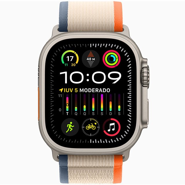 Apple Watch Ultra 2 GPS Celular 49mm Capa de Titânio com Pulseira