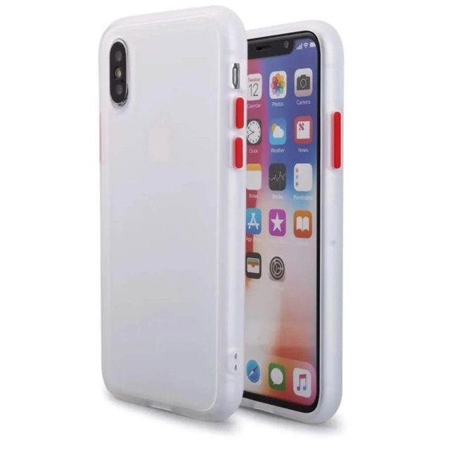 Capa Antiqueda Fosca para iPhone X | iSafe TechStore