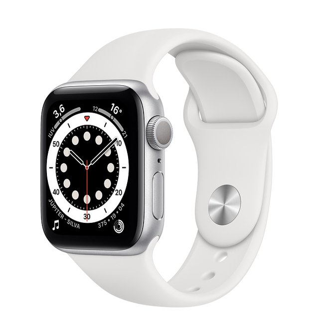 Apple Watch Series GPS 40mm Caixa Prateada De Aluminio Com