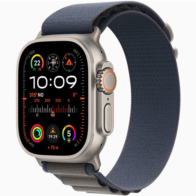 Apple Watch Ultra 2 GPS + Cellular 49mm Caixa de Titânio