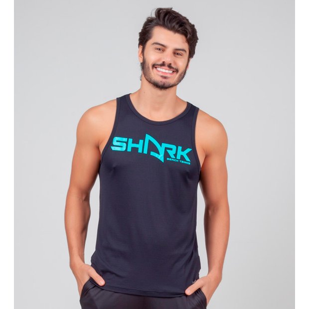 Cava Gym Shark Tank Top Musculação Alças Caveada - Moda Favela