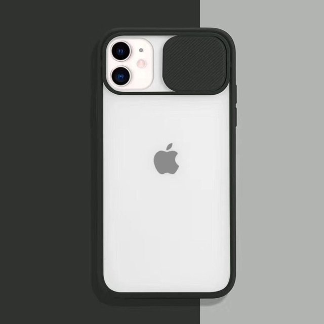 Capa Translucida com Proteção de Camera Abre e Fecha Para iPhone 12 / 12  Pro | iSafe TechStore