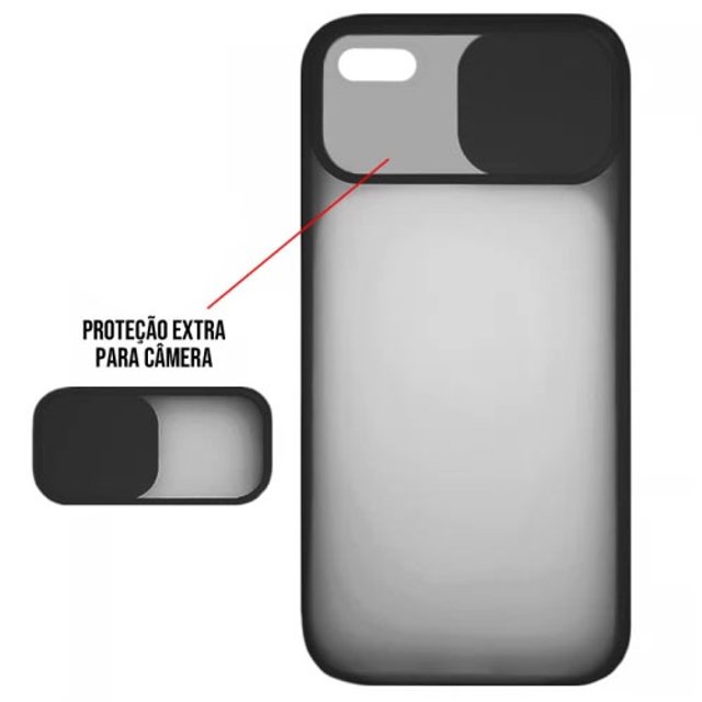 Capa com Proteção de Câmera e Abertura Abre e Fecha - iPhone 7/8 | iSafe  TechStore