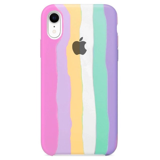 Capa para iPhone Arco-íris (Tons pastéis) | iSafe TechStore