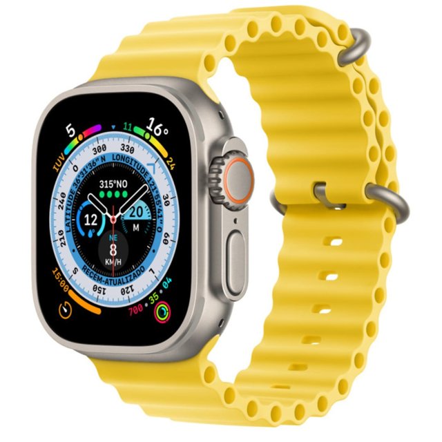 Apple Watch Ultra GPS/Cellular 49mm Amarelo / Beis M/L