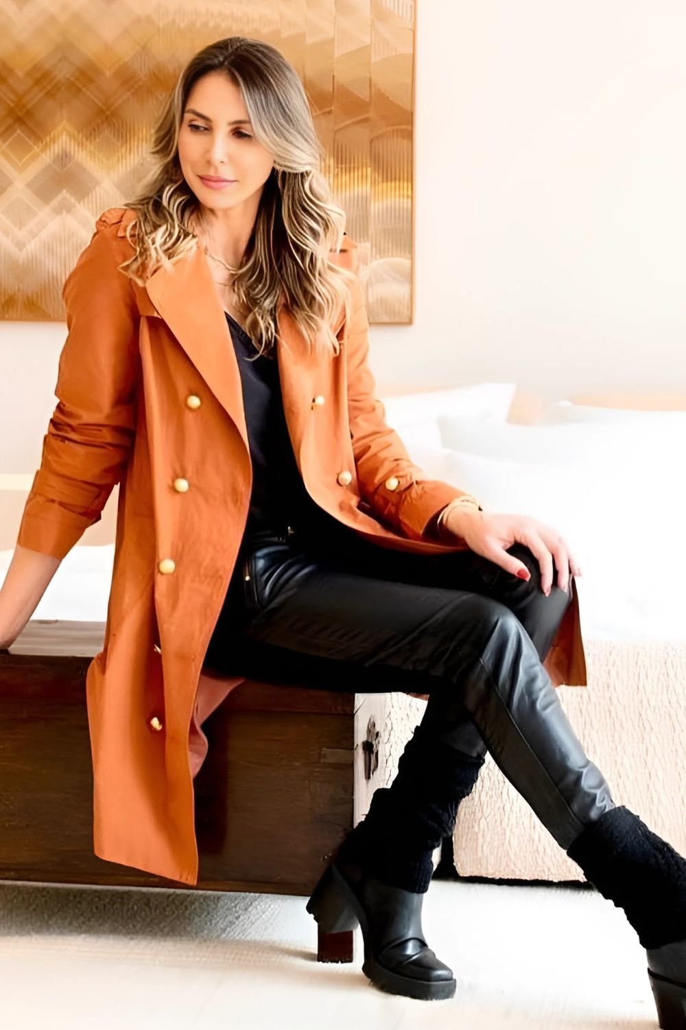 Trench Coat Auckland – Sofisticação e Conforto para o Inverno