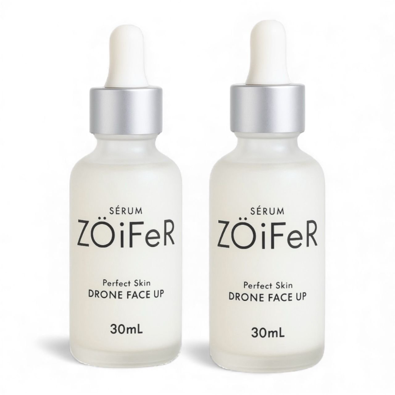 ZÖiFeR Kit 2 Sérum: 7 tipos peptídeos, acido Hialurônico