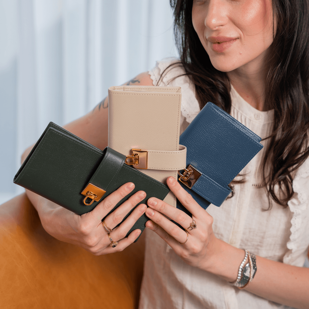 Carteira de Couro com Alça Removível | Linha Capri | Coufer – Bolsas ...