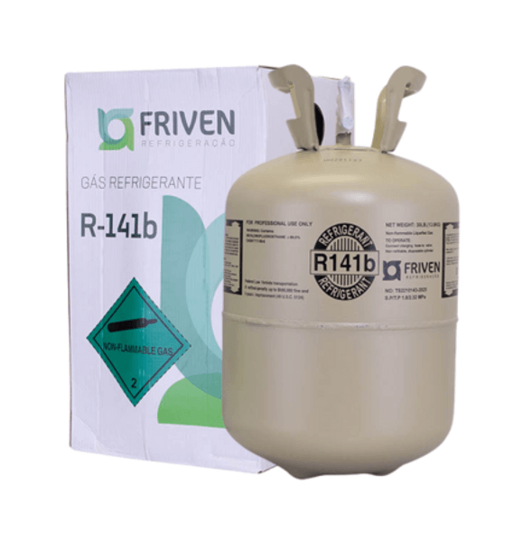 Gás Refrigerante R141b Cilindro 13,6kg - Friven | Mega Refrigeração