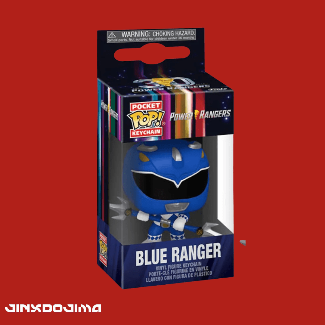 Chaveiro Mighty Morphin Power Rangers 30th – Blue Ranger – Funko Pop ...