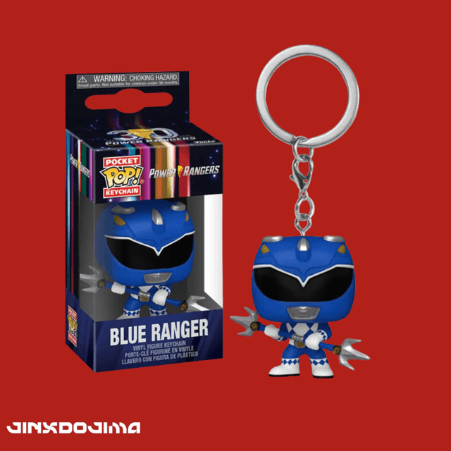 Chaveiro Mighty Morphin Power Rangers 30th – Blue Ranger – Funko Pop ...