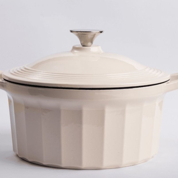 Panela Bechamel de Ferro Fundido 4.2 Litros | Cozimento Uniforme | Zizza