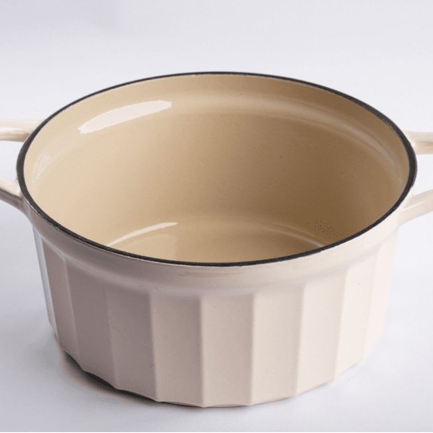 Panela Bechamel de Ferro Fundido 4.2 Litros | Cozimento Uniforme | Zizza